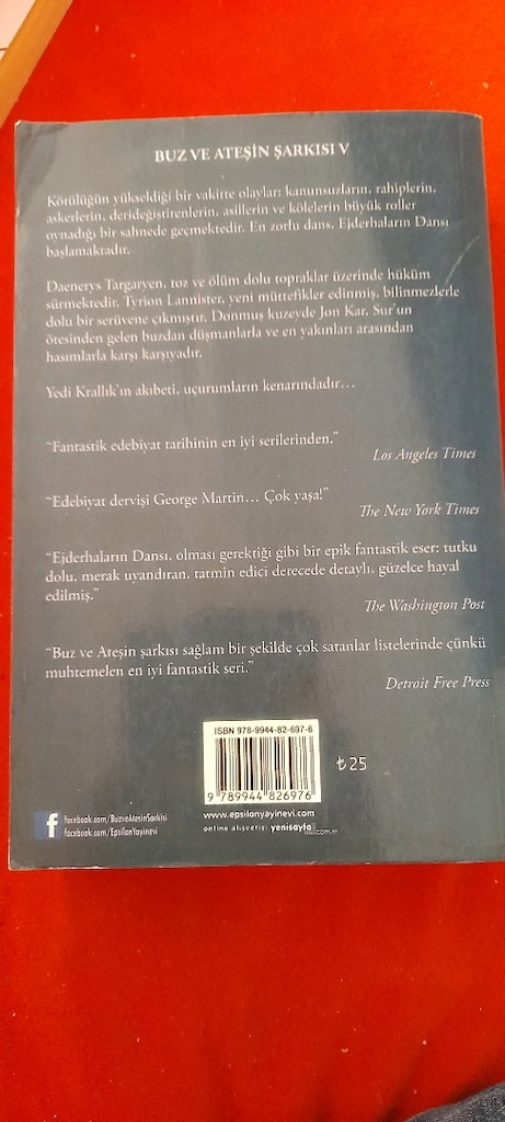 EJDERHALARIN DANSI,GEORGE R.R.MARTIN - 2
