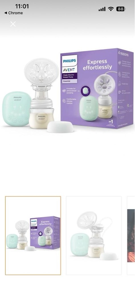 Philps Avent Süt Sağma Pompası