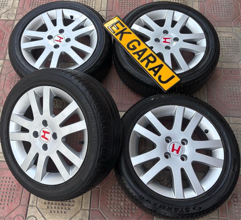 15 inç sıfır vtec 2 jant lastik 4*100 takas olur - 4