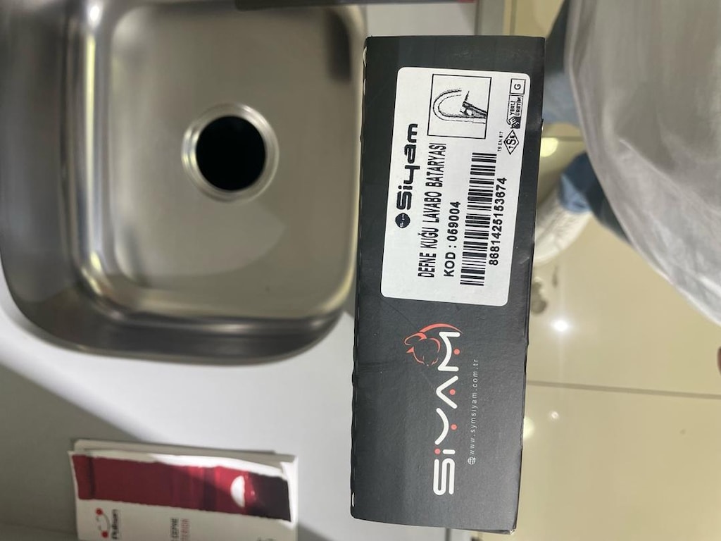 Siyam defne kuğu lavabo bataryası sıfır - 4