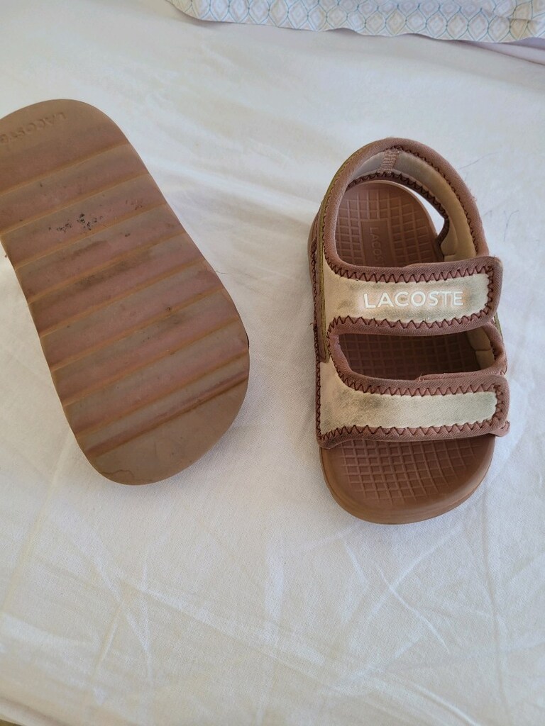 lacoste çocuk sandalet - 5