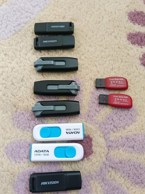 16 GB FLAŞ BELLEK, 10 ADET FLASH DİSK, ADET FİYATI