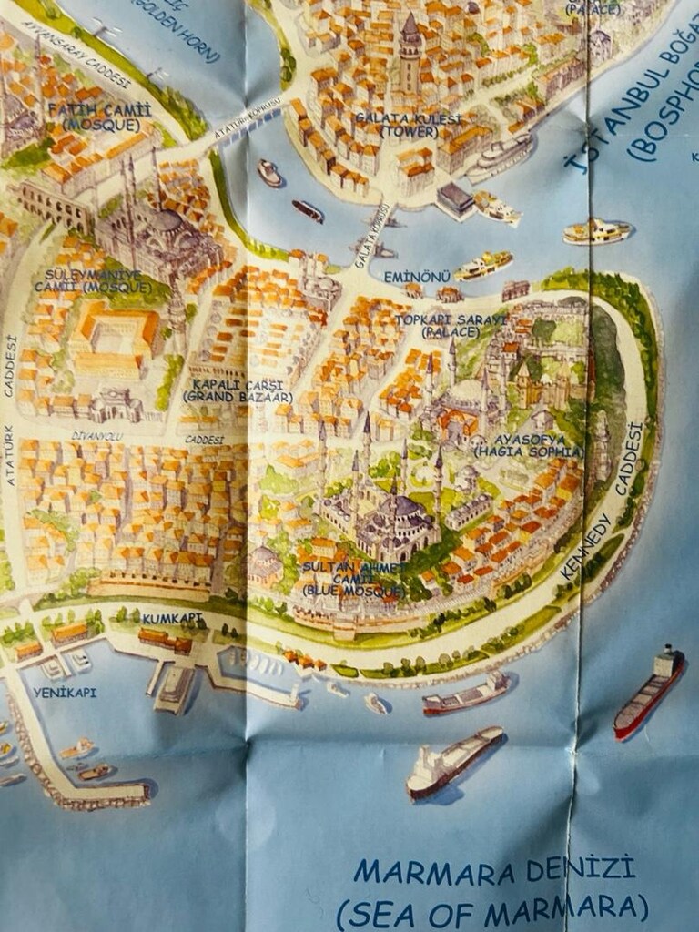 istanbul City Map. - 4