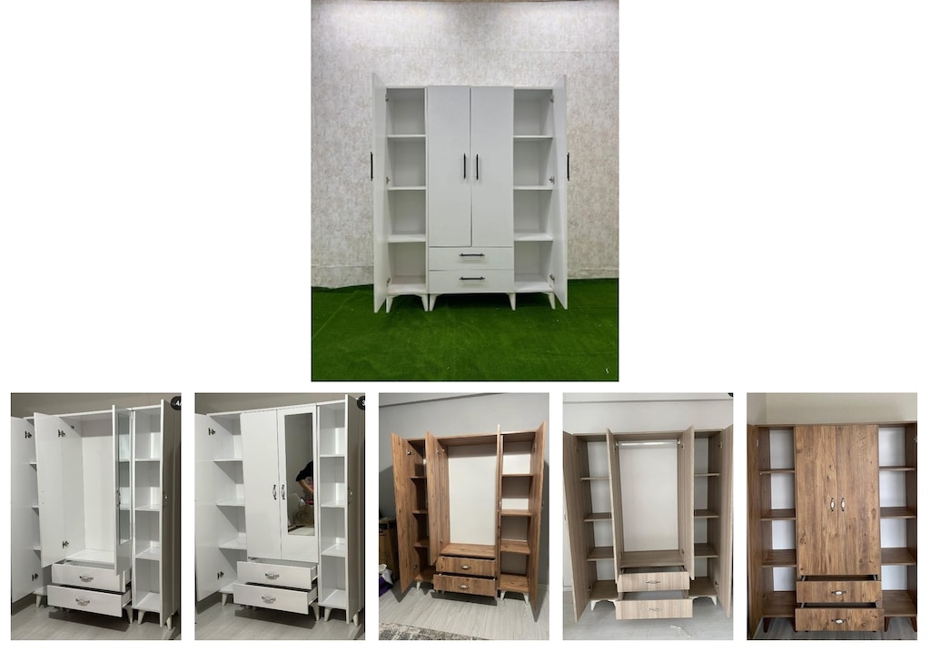 4 kapaklı elbise dolabı vspkpxvmvs - 6