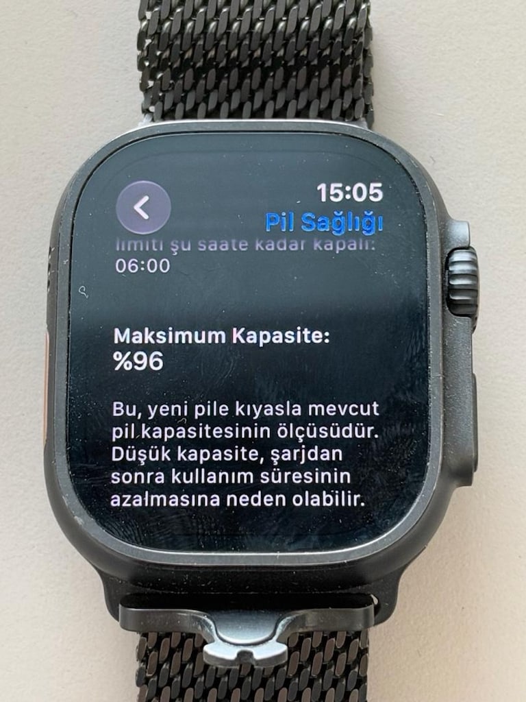 Apple Watch Ultra 2 Titanyum Milano Loop Kordon - 3