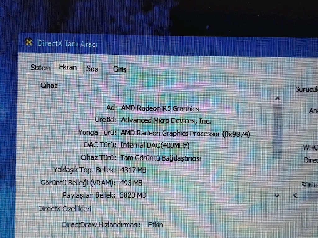 HP AMD A10 9.NESİL 8GB RAM 128GB SSD 2 SAAT BATARYA SÜRESİ - 5