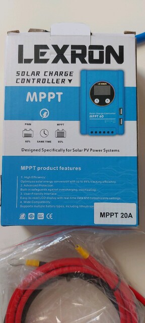 MPPT ŞARĴ KONTROL CİHAZI VE KABLOLARI