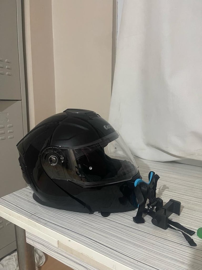 TELEFON TUTUCULU KASK SIFIR - 3