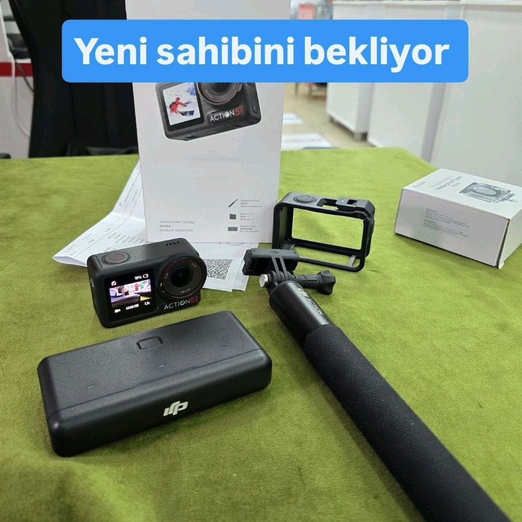 DJI Osmo Action 5 Pro Adventure Combo İkinci el, temiz ve sorunsuz DJ - 9