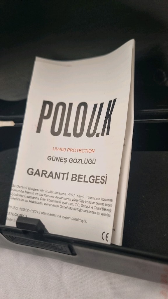 Orjinal Polo marka güneş gözlüğü - 6
