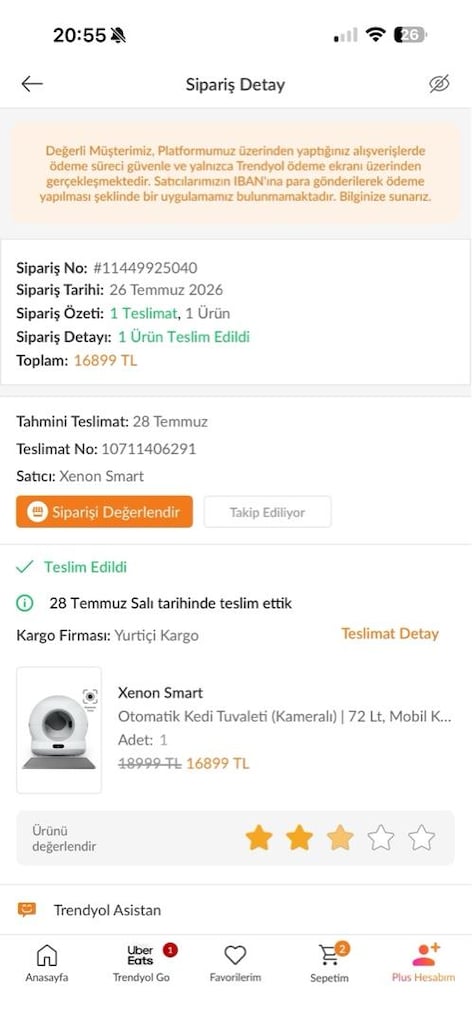 kameralı akıllı kedi tuvaleti - 4