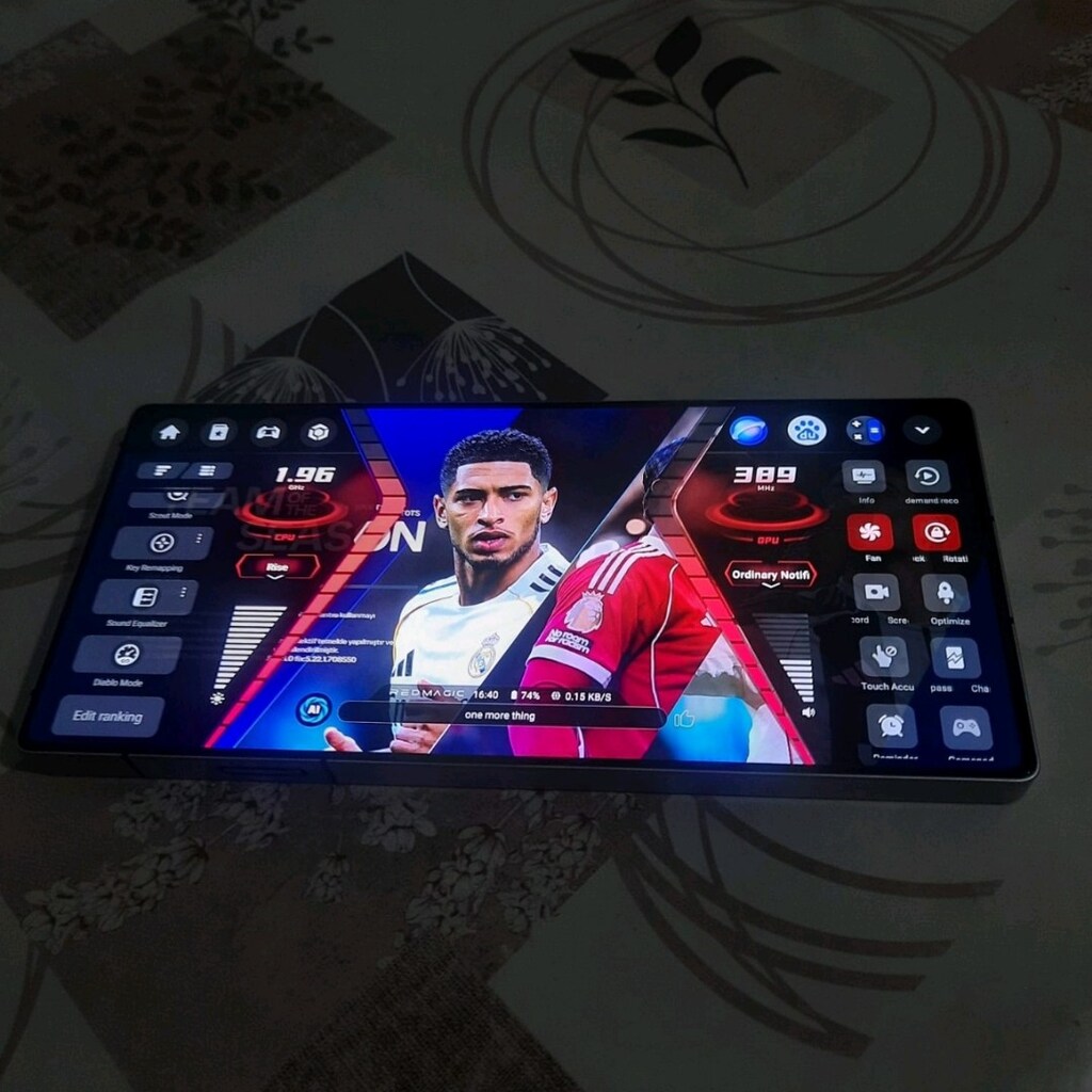ZTE RedMagic 10s pro+ telefon sorunsuz 16+8 ram 512 hafıza TAKASA AÇIK - 3
