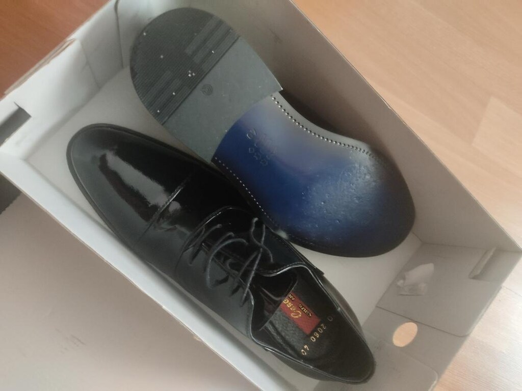 Ayakkabı erkek rugan 40-41 numara sade ve şık tasarım - 6