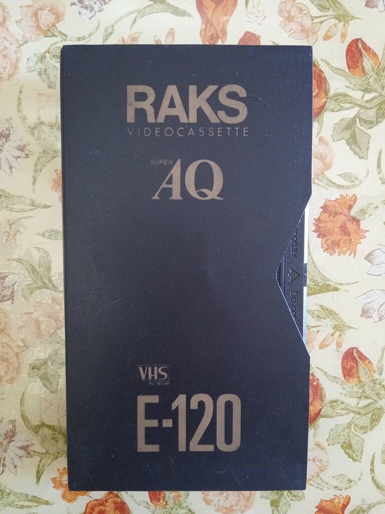 RAKS E-120 S-HQ VHS Kaset - 10