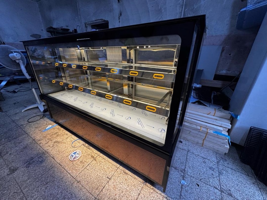 200CM ŞIK MEZE VE KEBAP DOLABI ALT DEPOLU - 7