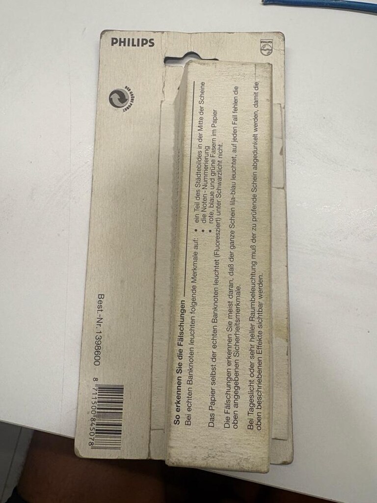 P Philips sahte para sayma ışığı - 3