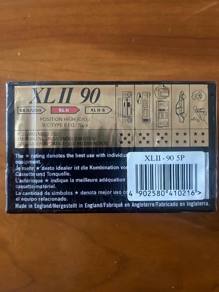 Maxell XL II 90 5’li Boş Kaset Seti - 3