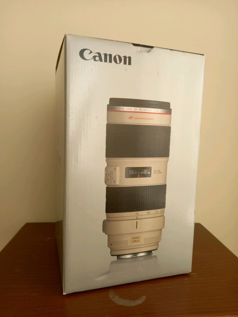 Boş Canon Lens kutusu - 2