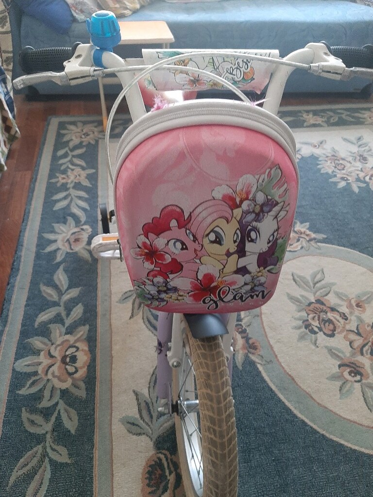 ORJİNAL MASRAFSIZ MY LİTTLE PONY MARKA 16 JANT ÇOCUK BİSİKLETİ - 3