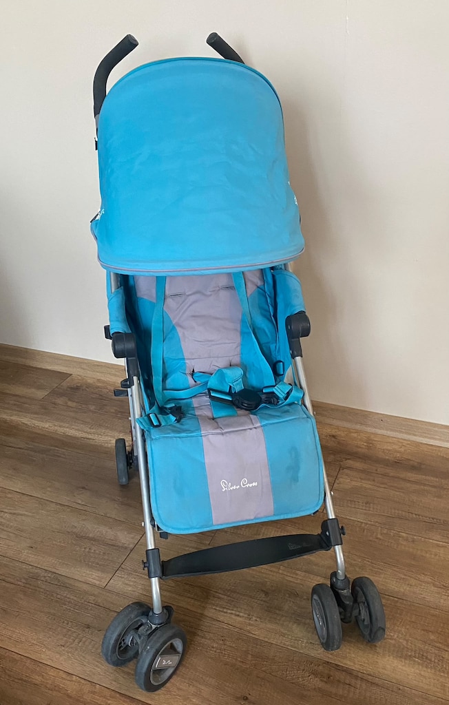 Silver Cross Zest Aqua Baston Bebek Arabası-Turkuaz - 3