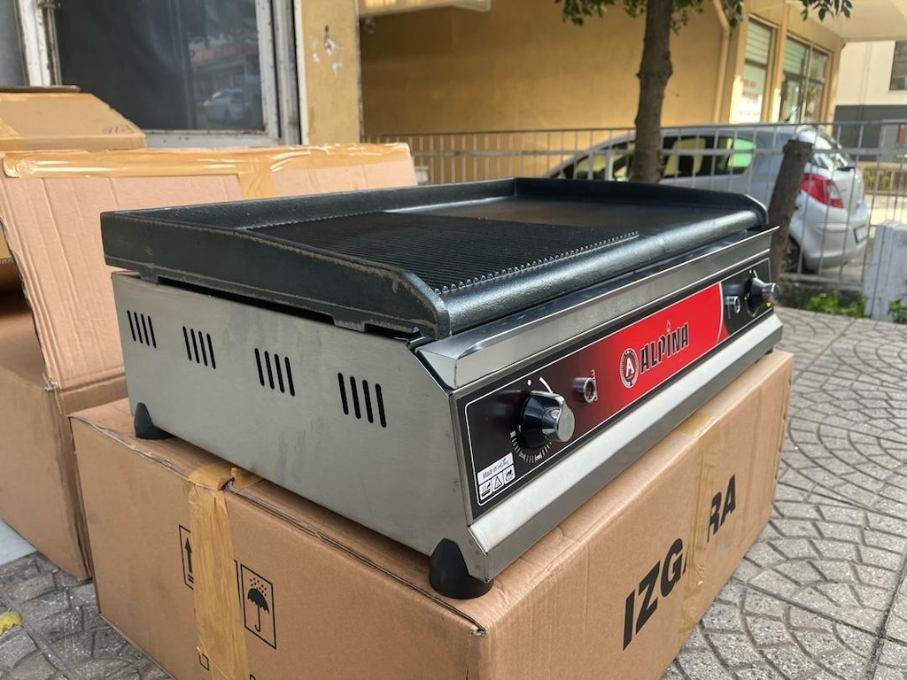 ALPİNA 70 CM ELEKTRİKLİ DÖKÜM IZGARA SIFIR GARANTİLİ ÜRÜN KÖFTE IZGARA - 4