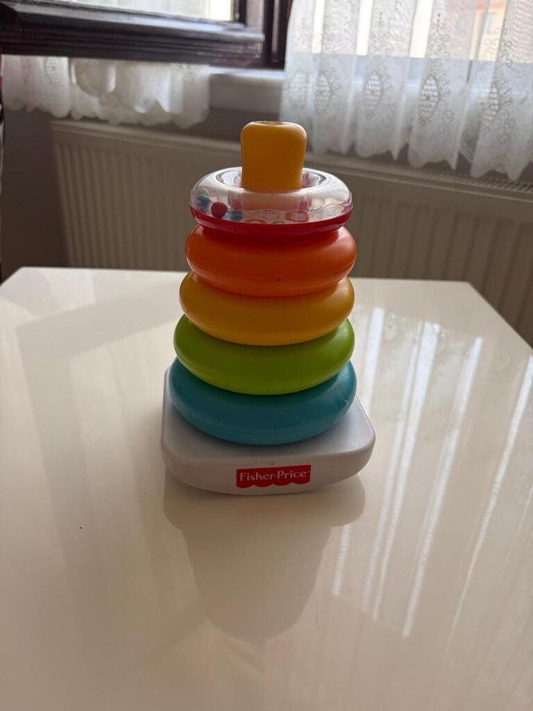Fisher Price Doğa Dostu Renkli Halkalar - 2