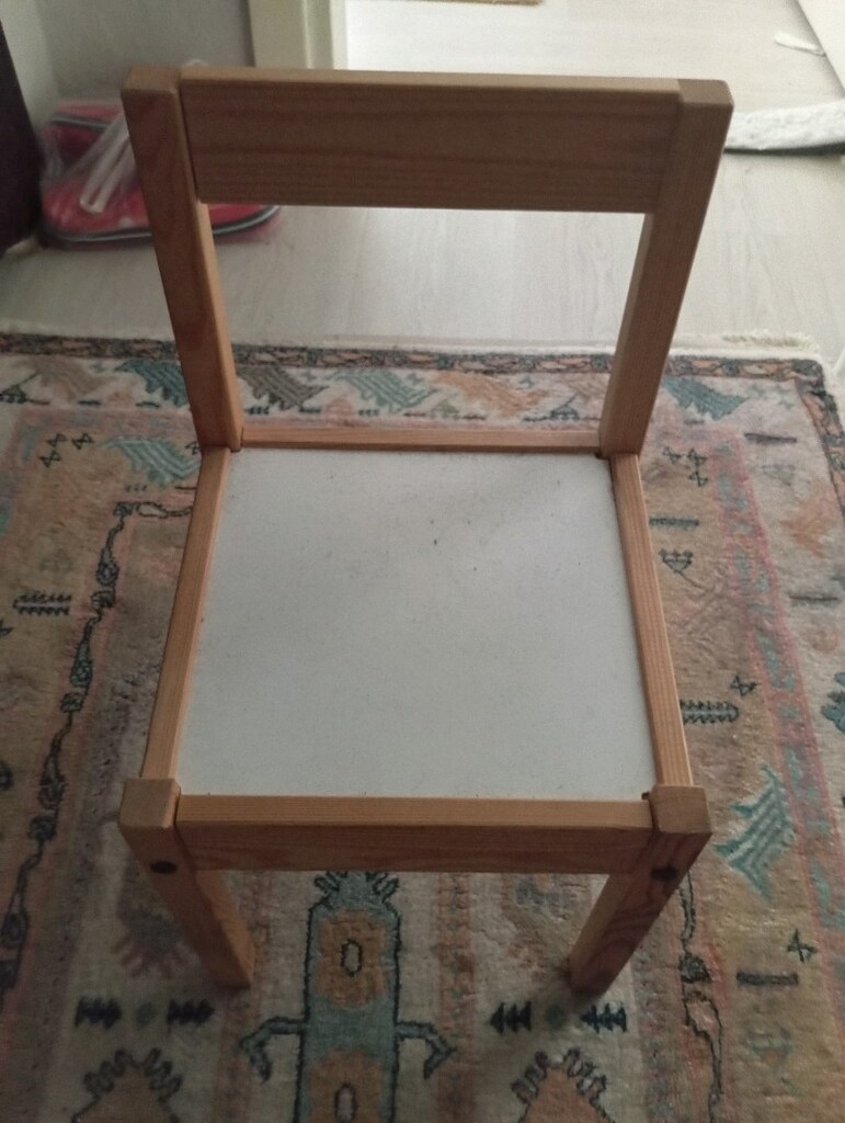Ahşap çocuk sandalyesi - 2