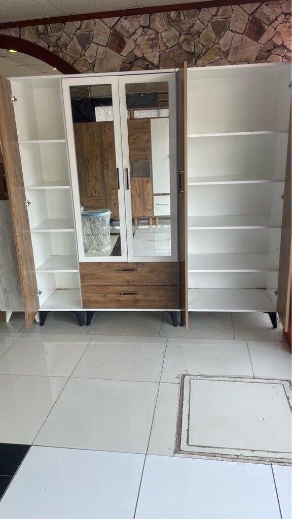 5 kapaklı yatak odası dolabı mdf - 6