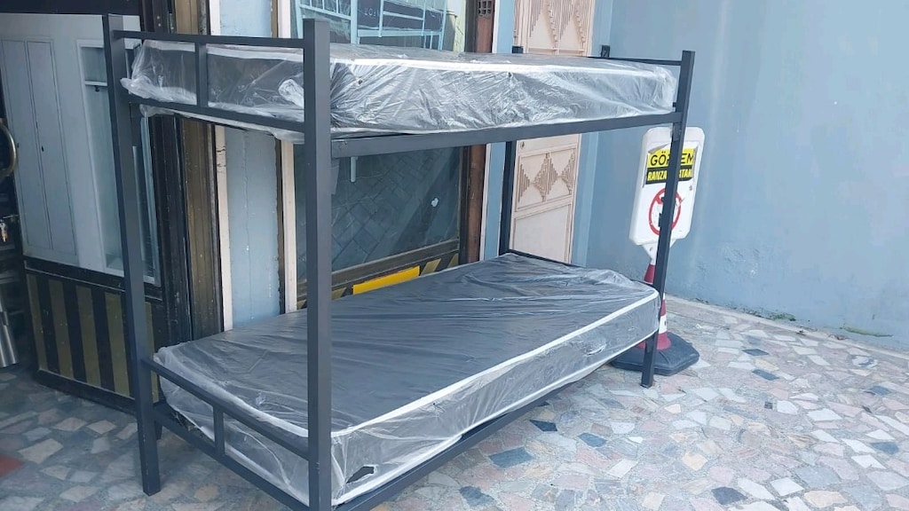 METAL PERSONEL RANZASI 2 YATAK TÜM İST İÇİ AYNI GÜN ÜCRETSİZ TESLİMAT - 12