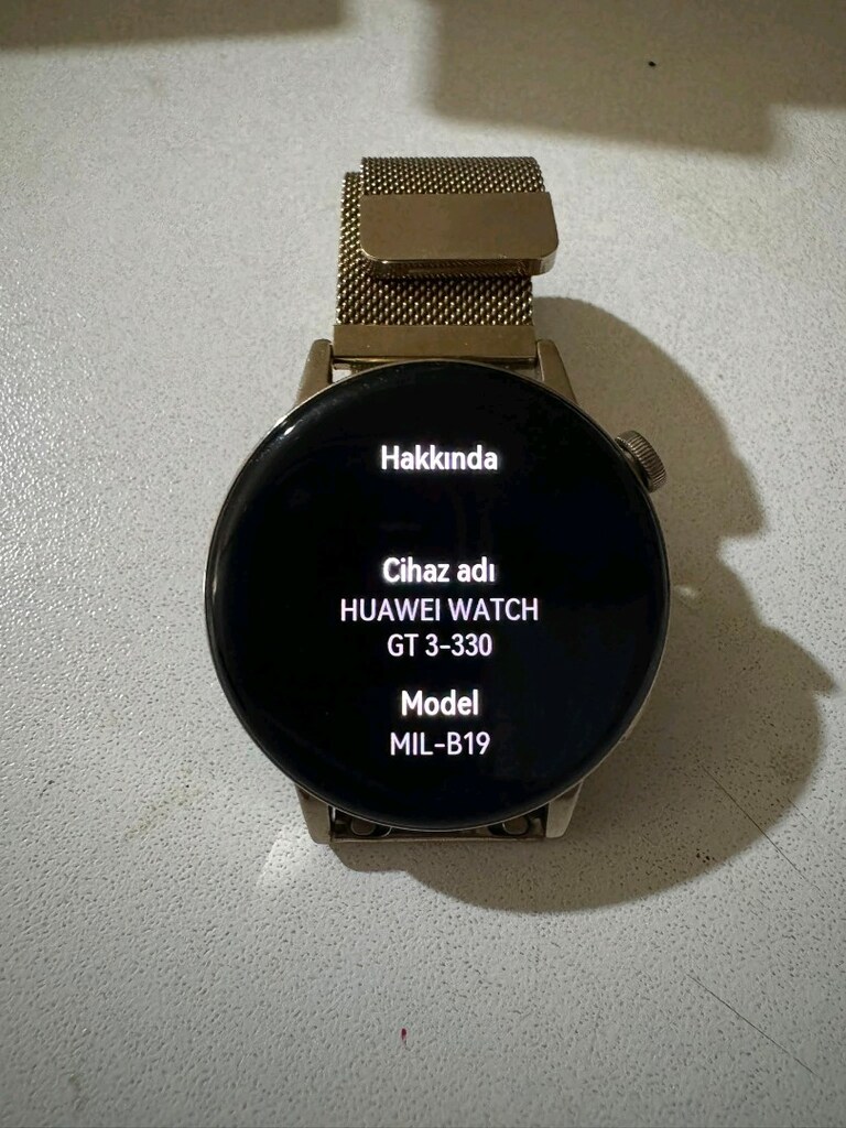 Huawei Watch GT 3 Elegant 42mm - Altın - 4
