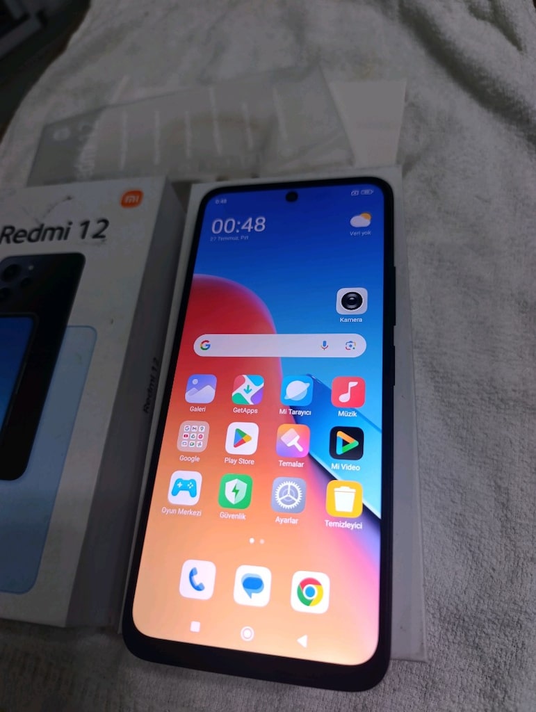 redmi 12 8 + 8 RAM 128 gb kutulu faturalı - 5