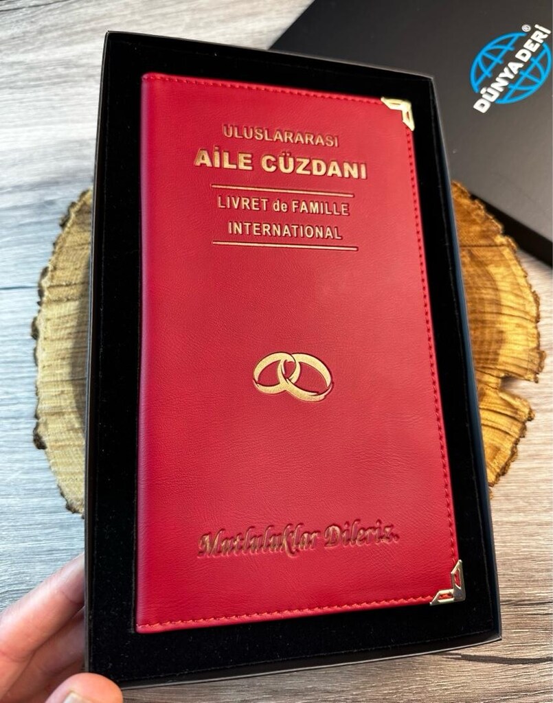 Aile Cüzdanı Kılıfı, Evlilik Cüzdanı Kılıfı - 8