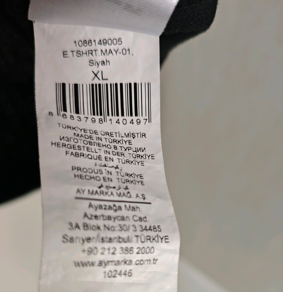 NETWORK - Siyah XL Beden Polo Yaka Tişört - 5