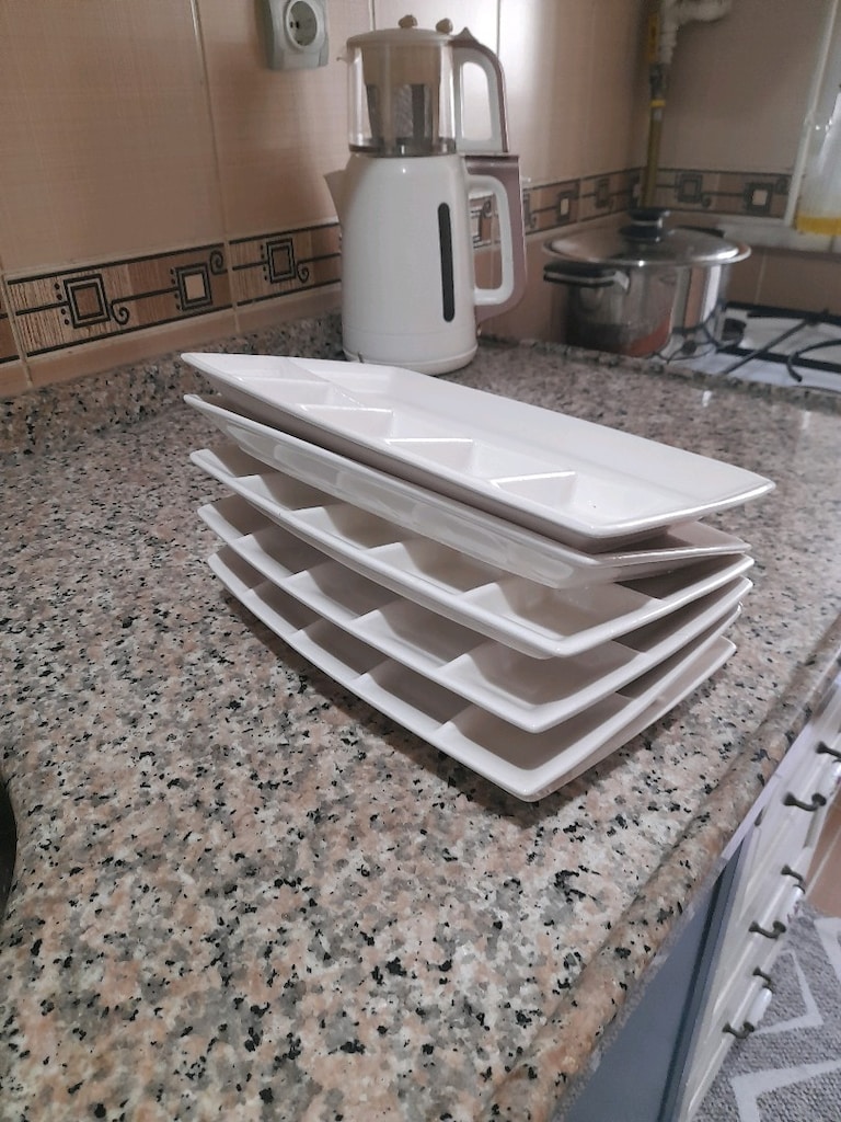 6 kisilik kahvaltı tabağı - 6