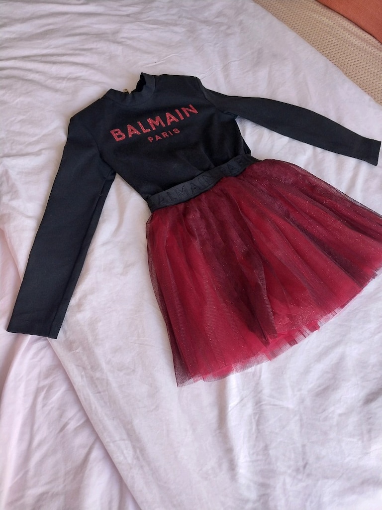 Balmain Cocuk Elbise - 6