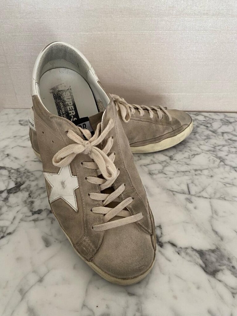 Golden Goose Super Star Suede Sneakers - 10