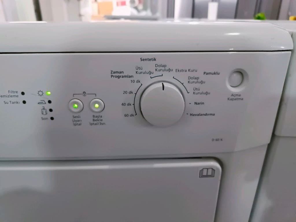 5.500 TL Etkin Beko 6 Kg çok temiz çamaşır kurutma makinesi 2991 45 - 3
