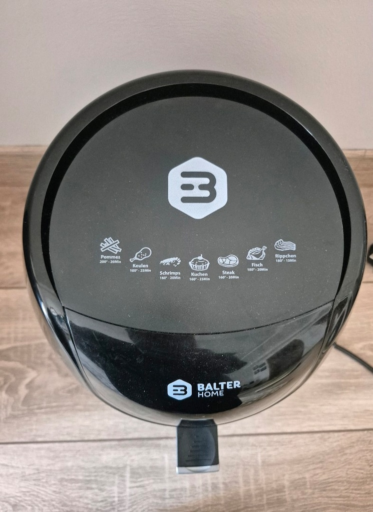 Balter Home Airfryer, Sıcak hava fritözü XL-Touch, fritöz, LCD ekran, - 5
