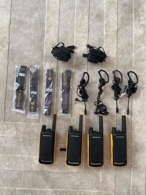 temiz az kullanılmış motorola el telsizi