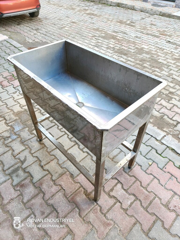 krom evye bulaşık yıkama lavabosu krom evye tezgahı - 8