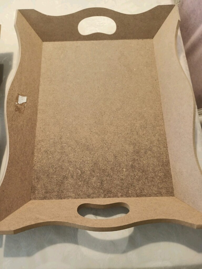 Hobi boyama için mdf tepsi seti - 3