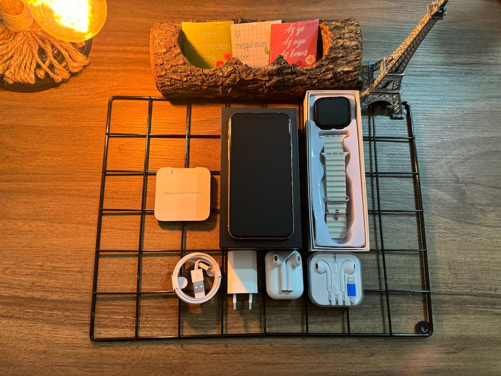 FULL AKSESUARLI 256 GB İPHONE 11 PRO WHİTE - 4