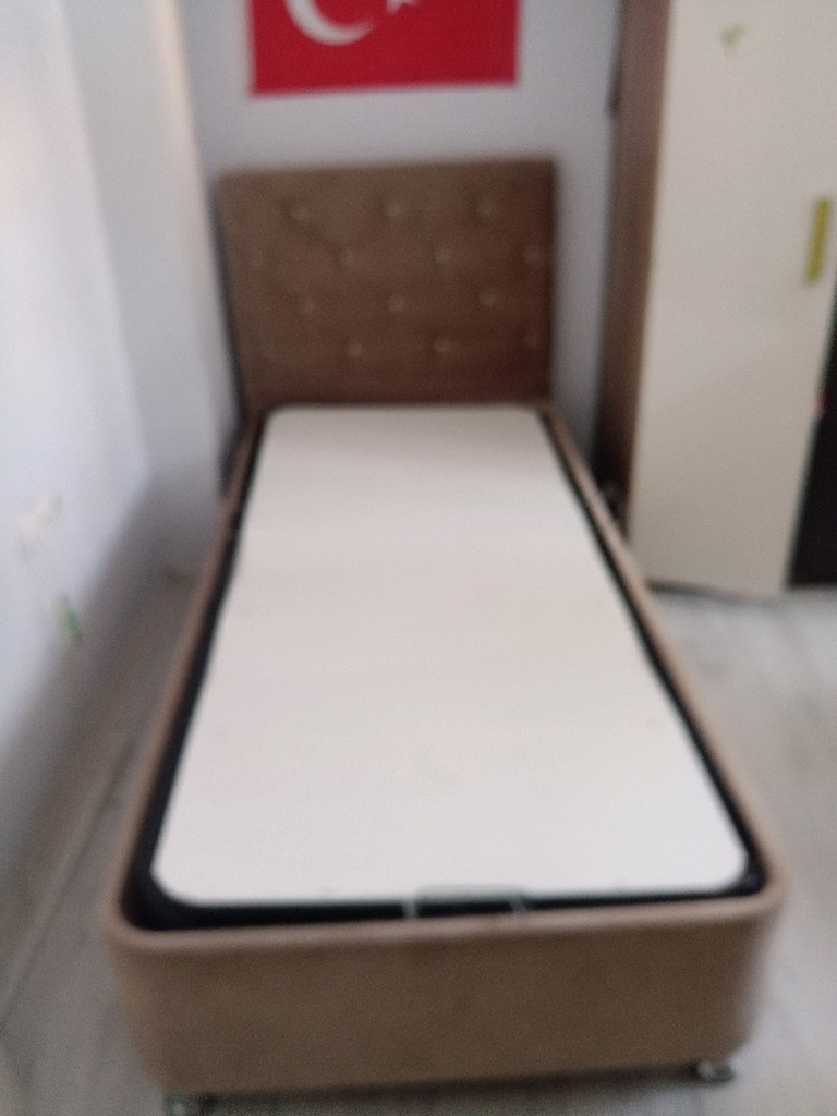 tek kişilik baza başlık ve yatak - 3