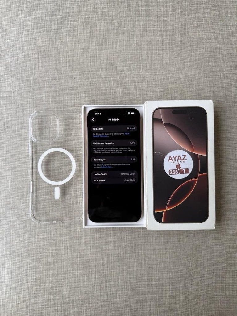 İphone 16 Pro Max 256 Gb Çift Fiziki Yd - 2