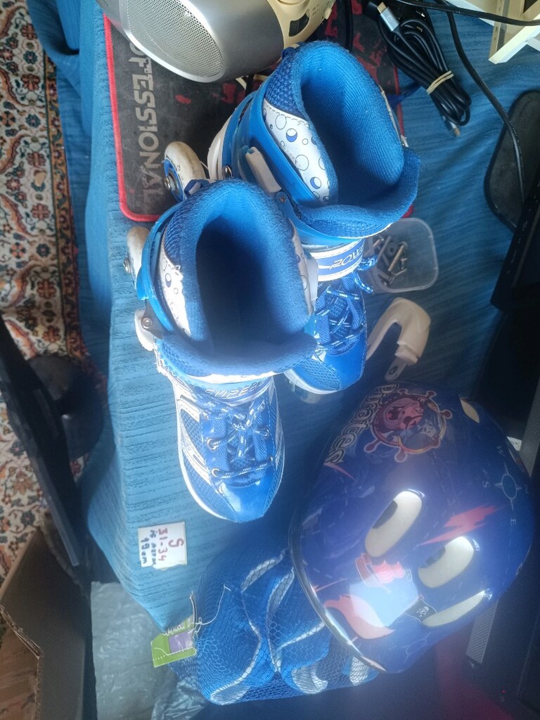 Paten Takımı S 31-34 paten, kask, dizlik - 6