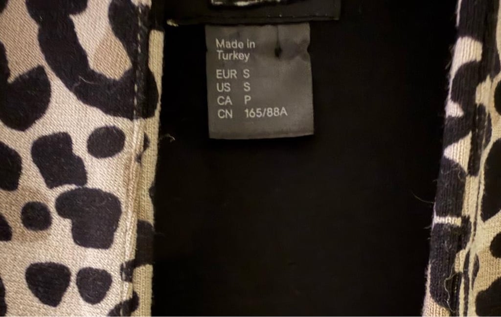 H&M LEOPAR DESEN BLAZER - 3
