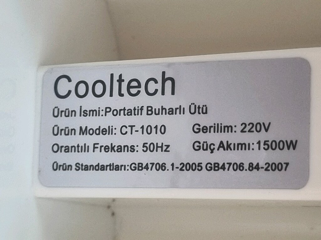 Cooltech {Pratik Dikey Buharlı Kırışık Giderici} - 6