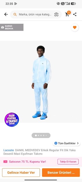 lacoste eşorfman takımı