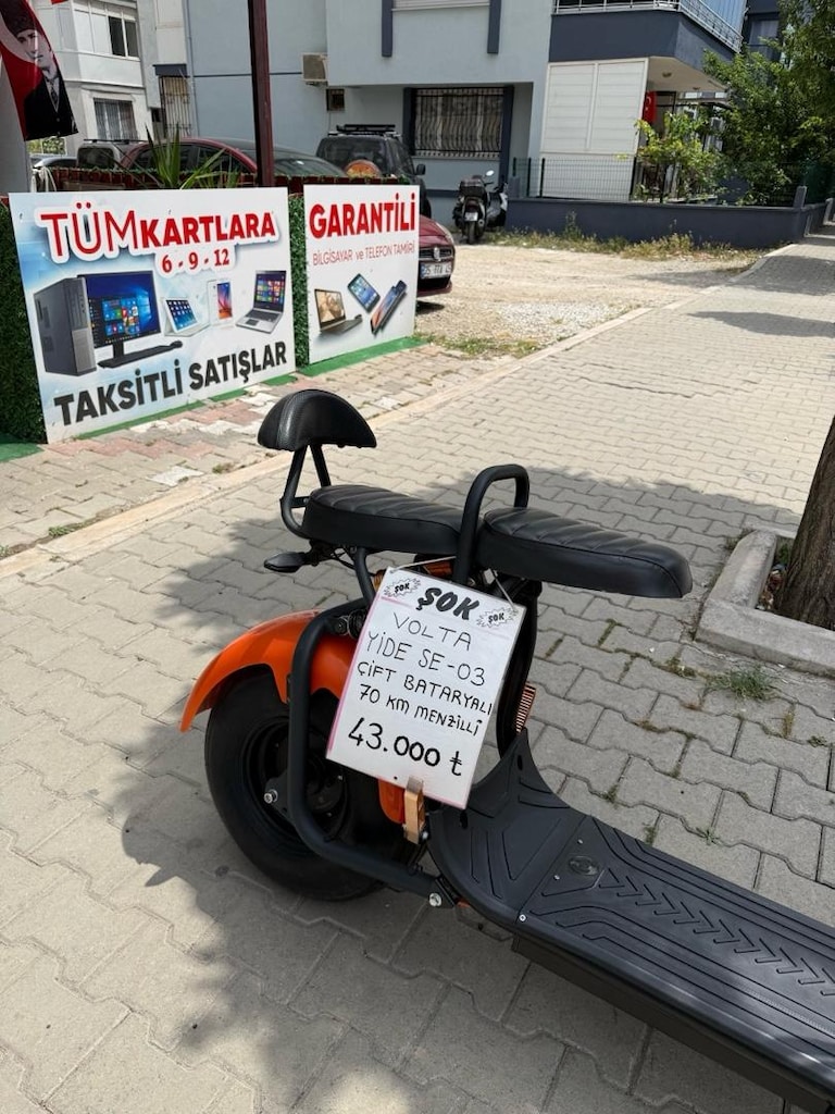 elektrikli scooter 1500 watt plakalı ruhsatlı uygun fiyat 30.000 tl - 4