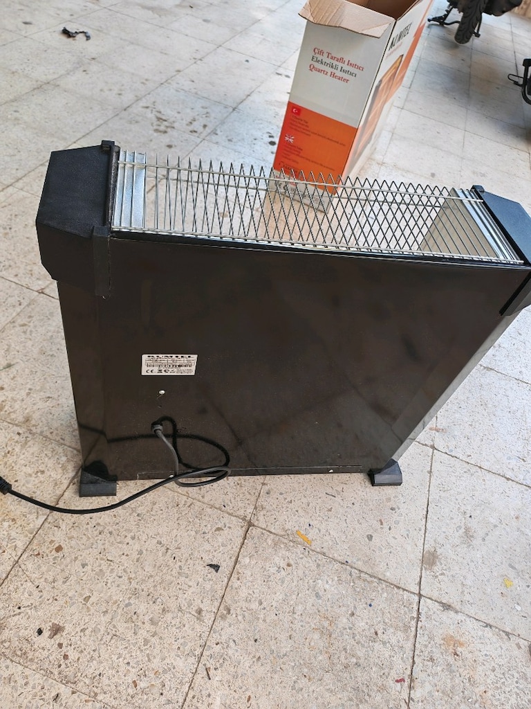 Elektrikli ısıtıcı, soba çok az kullanılmıştır - 5